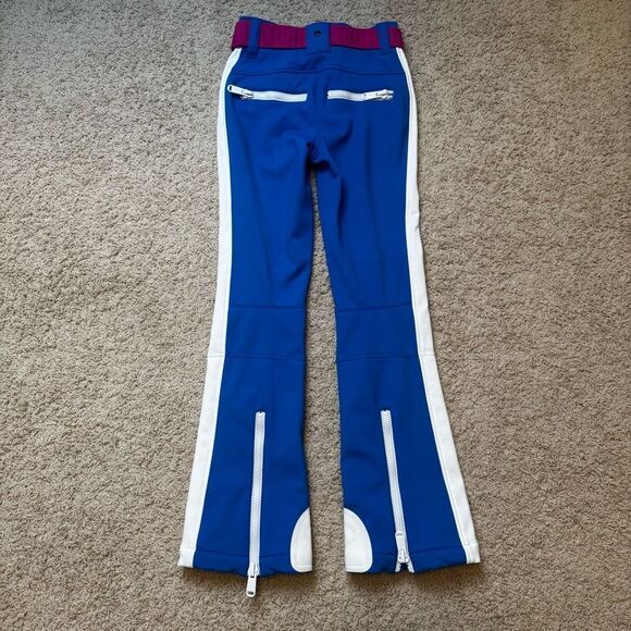 Goldbergh Goalie Pippa Rocky Ski Pants Electric Blue Pink White US 4 - Picture 6 of 7